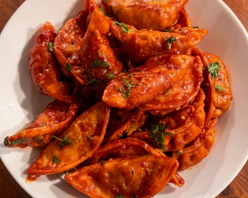 Nepalese Chilli MoMo at Sagarmatha Curry Palace in Hamilton
