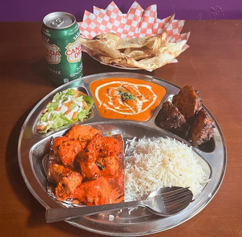 Chicken Tikka Combo meal at Sagarmatha Curry Palace, Hamilton, ON